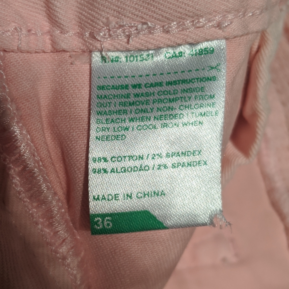 🌸 SOLD 🌸LRG men's pink Moto jeans, 36 waist - Picture 5 of 7